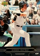 Hideki Matsui #137 Baseball Cards 2005 Upper Deck First Pitch Prices
