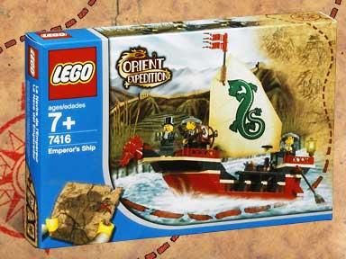 Emperor's Ship #7416 LEGO Adventurers