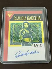 Claudia Gadelha [Red] Ufc Cards 2021 Panini Chronicles UFC Flux Auto Prices