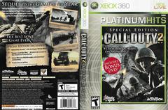 Artwork - Back, Front | Call of Duty 2 Special Edition Xbox 360