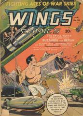 Wings Comics #29 (1943) Comic Books Wings Comics Prices
