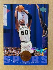 David Robinson [Electric Court Gold] Basketball Cards 1995 Upper Deck Prices