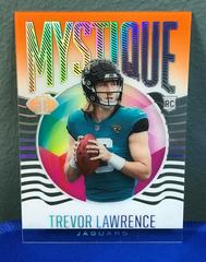 Trevor Lawrence [Orange] #MY-1 Football Cards 2021 Panini Illusions Mystique Prices