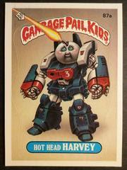 Hot Head HARVEY #87a 1986 Garbage Pail Kids Prices