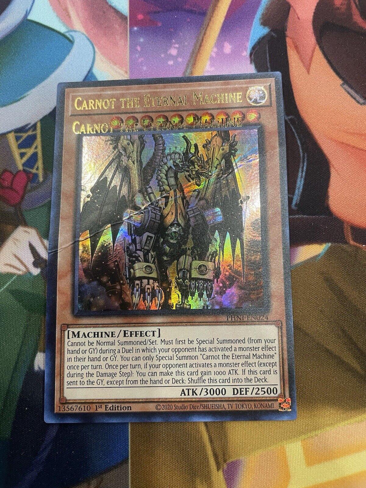 Carnot The Eternal Machine [Misprint] PHNI-EN024 YuGiOh Phantom Nightmare