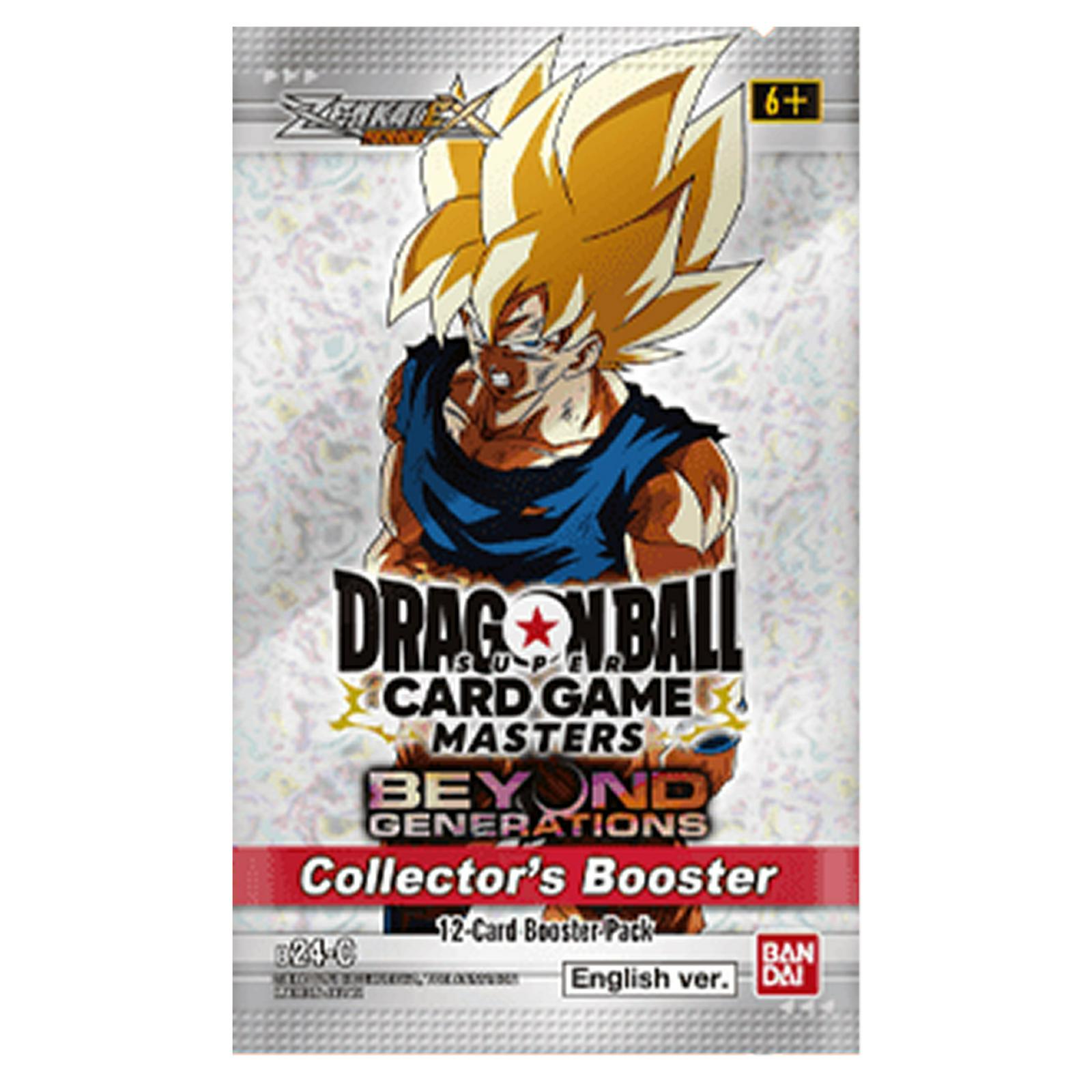 Beyond Generations Collector Booster Pack  Dragon Ball Super Beyond Generations