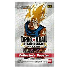 Beyond Generations Collector Booster Pack  Dragon Ball Super Beyond Generations Prices