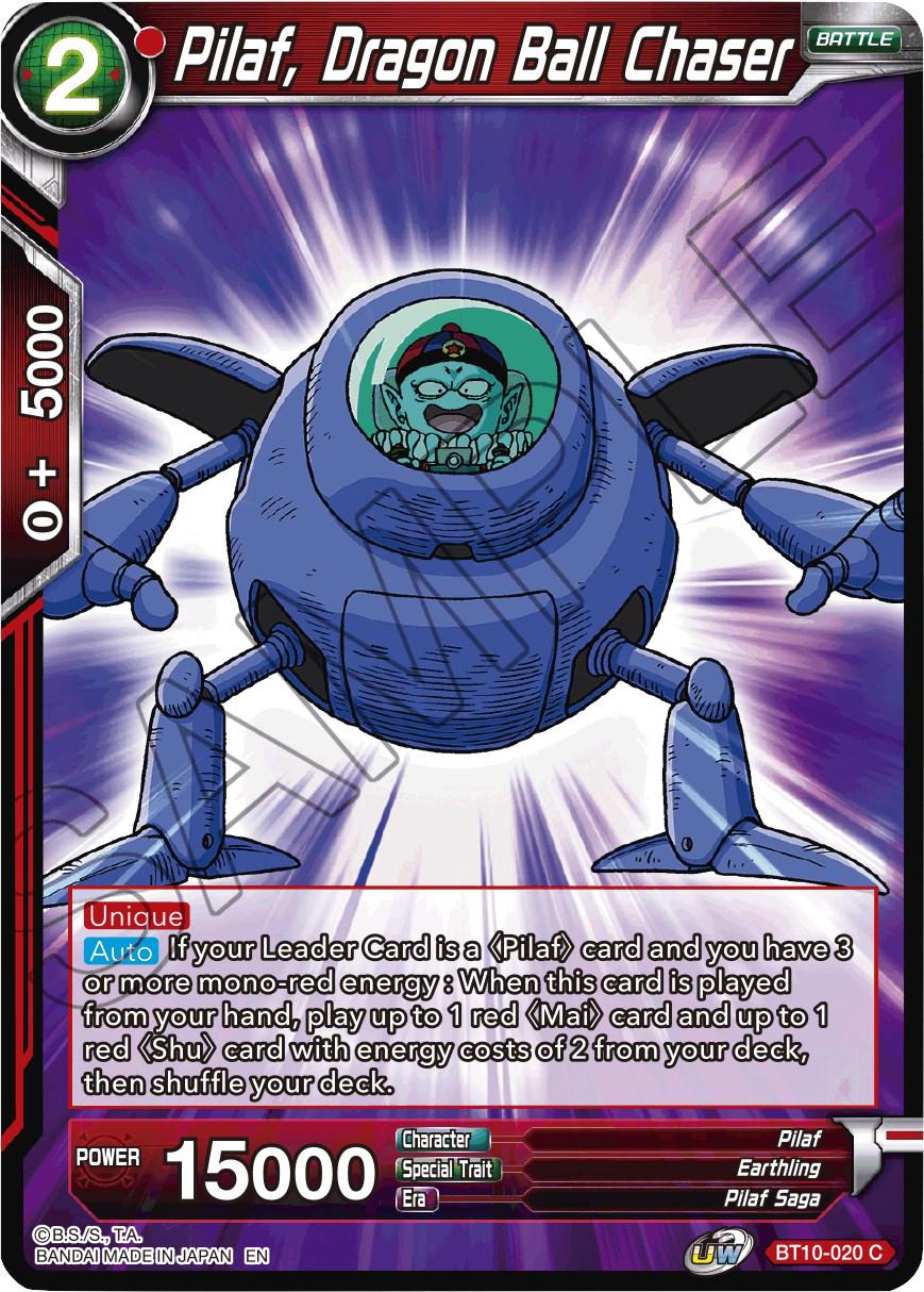 Pilaf, Dragon Ball Chaser BT10-020 Dragon Ball Super Rise of the Unison Warrior