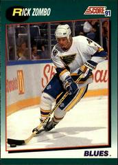 Rick Zombo Hockey Cards 1991 Score Rookie Traded Prices