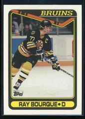 Ray Bourque #43 Hockey Cards 1990 Topps Tiffany Prices