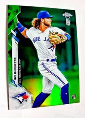 Bo Bichette [Green Refractor] #150 Baseball Cards 2020 Topps Chrome Ben Baller Prices