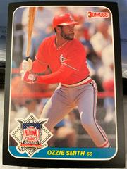 Ozzie Smith #15 Baseball Cards 1987 Donruss All Stars Prices