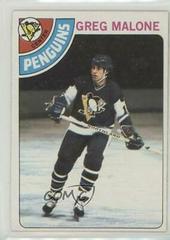 Greg Malone #233 Hockey Cards 1978 Topps Prices