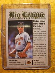 Cal Ripken Jr Baseball Cards 2001 Upper Deck Big League Beat Prices