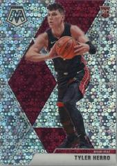 Tyler Herro [Black Jersey Fast Break Silver] Basketball Cards 2019 Panini Mosaic Prices