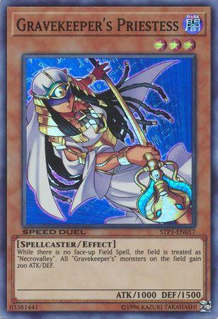 Gravekeeper's Priestess STP1-EN017 YuGiOh Speed Duel Tournament Pack 1