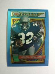 John L. Williams #135 Football Cards 1994 Topps Finest Prices