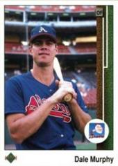 Dale Murphy [Reverse Negative] #357 Baseball Cards 1989 Upper Deck Prices