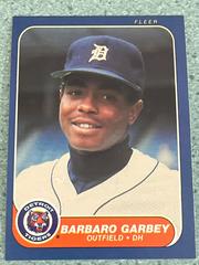 Barbaro Garbey #225 Baseball Cards 1986 Fleer Prices