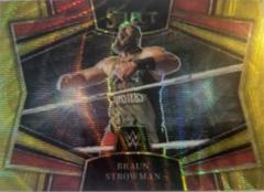 Braun Strowman [Gold Flash] #30 Wrestling Cards 2023 Panini Select WWE Snapshots Prices