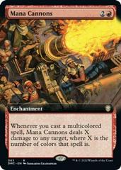 Mana Cannons [Extended Art] Magic Dominaria United Commander Prices