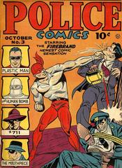 Police Comics #3 (1941) Comic Books Police Comics Prices