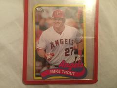 Mike Trout #TM-28 Baseball Cards 2014 Topps 1989 Mini Die Cut Prices