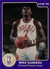 Mike Sanders Basketball Cards 1986 Star Prices