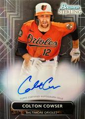Colton Cowser #PA-CC Baseball Cards 2022 Bowman Sterling Prospect Autographs Prices