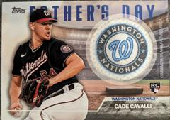 Cade Cavalli [Blue] #FD-CC Baseball Cards 2023 Topps Father’s Day Commemorative Team Patch Prices