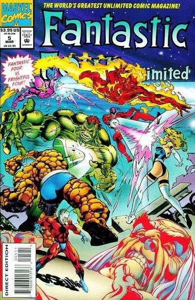 Fantastic Four Unlimited #5 (1994) Comic Books Fantastic Four Unlimited