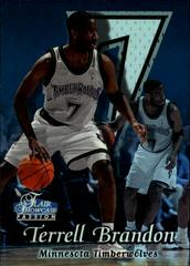 Terrell Brandon [Row 2] #44 Basketball Cards 1998 Flair Showcase Prices