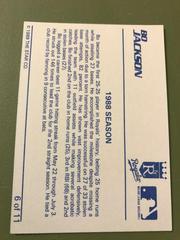 1988 Season  | Bo Jackson Baseball Cards 1989 Star Jackson