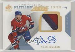 Noah Juulsen [Autograph Patch] Hockey Cards 2018 SP Authentic Prices