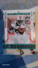 Back  | Ronnie Brown Football Cards 2010 Panini Epix