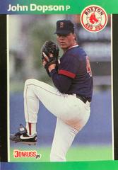 John Dopson #T-7 Baseball Cards 1989 Donruss Traded Prices