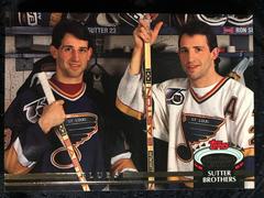 Sutter Brothers #488 Hockey Cards 1992 Stadium Club Prices