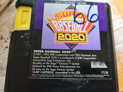 Cartridge (Front) | Super Baseball 2020 Sega Genesis