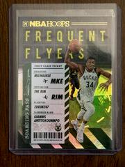 Giannis Antetokounmpo Basketball Cards 2020 Panini Hoops Frequent Flyers Prices