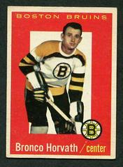 Bronco Horvath Hockey Cards 1959 Topps Prices