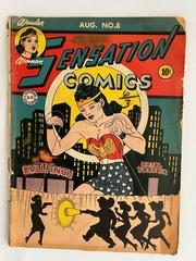 Sensation Comics #8 (1942) Comic Books Sensation Comics Prices