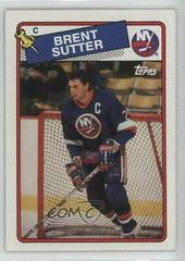 Brent Sutter Hockey Cards 1988 Topps Prices