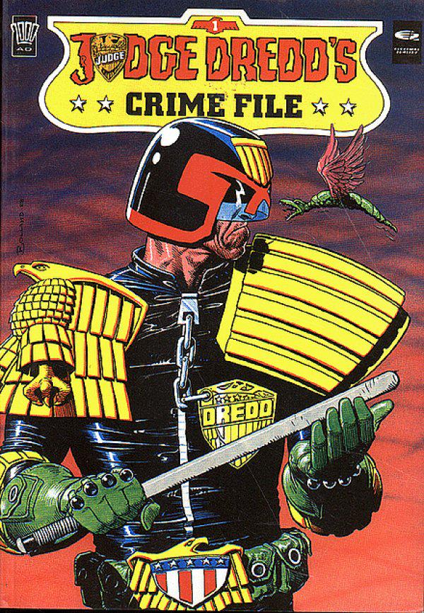 Judge Dredd's Crime File Vol. 1 [Paperback] (1989) Comic Books Judge Dredd's Crime File