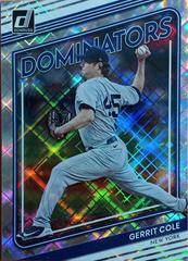 Gerrit Cole [Diamond] #D-11 Baseball Cards 2022 Panini Donruss Dominators Prices
