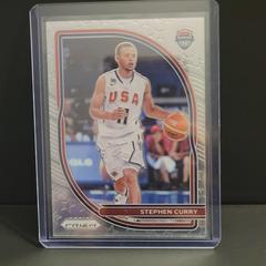 Stephen Curry #10 Basketball Cards 2020 Panini Prizm USA Basketball Prices