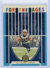 Wes Welker [Blue] #FA-15 Football Cards 2022 Panini Legacy For the Ages Prices