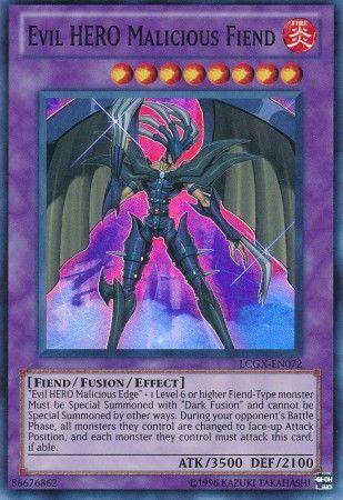 Evil HERO Malicious Fiend LCGX-EN072 Prices | YuGiOh Legendary ...