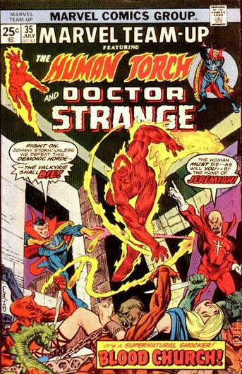 Marvel Team-Up #35 (1975) Cover Art