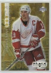 Steve Yzerman [Triple] #30 Hockey Cards 1998 Upper Deck Black Diamond Prices