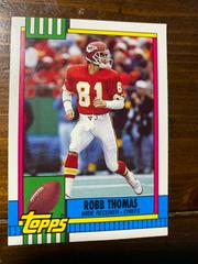 Robb Thomas Football Cards 1990 Topps Traded Prices